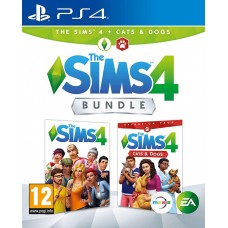 Sims 4 + Cats and Dogs (PS4, ру..